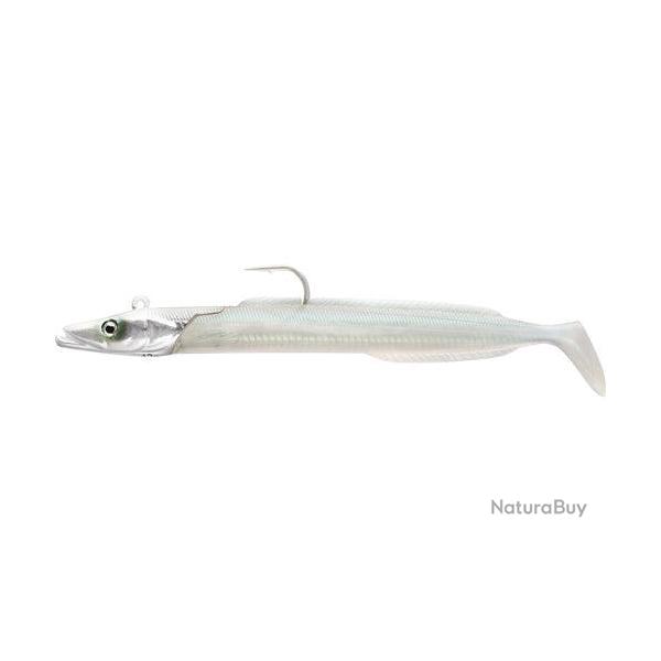 Leurre souple Sandy Andy Weedless Jig 10CM-16GR, Green Pearlescent