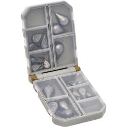 Kit de Montage Westin Rigging Box Switch Weights 3.5g-28g Natural Polished 25pcs