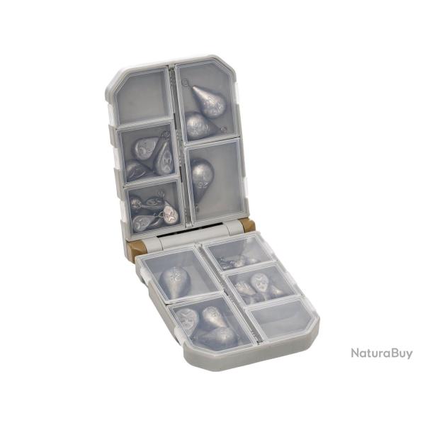 Kit de Montage Westin Rigging Box Switch Weights 3.5g-28g Natural Polished 25pcs