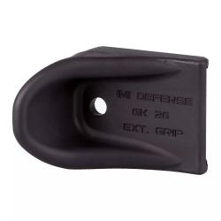Extension Chargeur Grip Glock 26/27/33/39 Noir