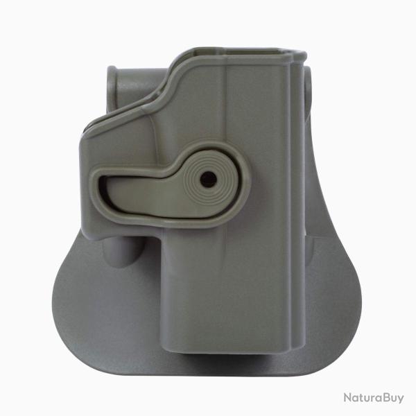 Holster Lv2 Glock 26/27/28/33/36 Vert Olive Droitier