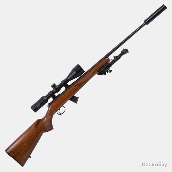 CZ 452 American Gaucher Cal .22 LR + Lunette Hawke