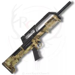 Fusil &agrave; Pompe HATSAN Bull Tactical Camo Cal. 12/76 61cm ESCORT
