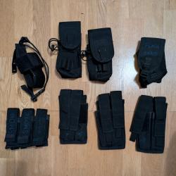 Lot poche airsoft/FDO tactical tailor