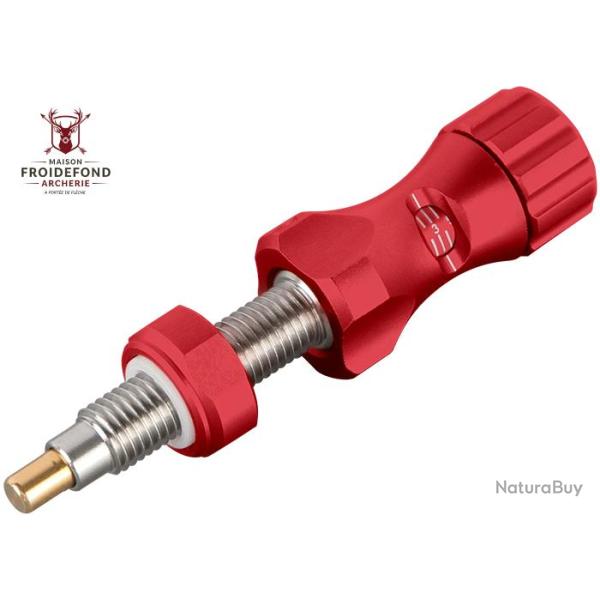Berger Button TEC Maxx Micro-Click - Avalon - Rouge