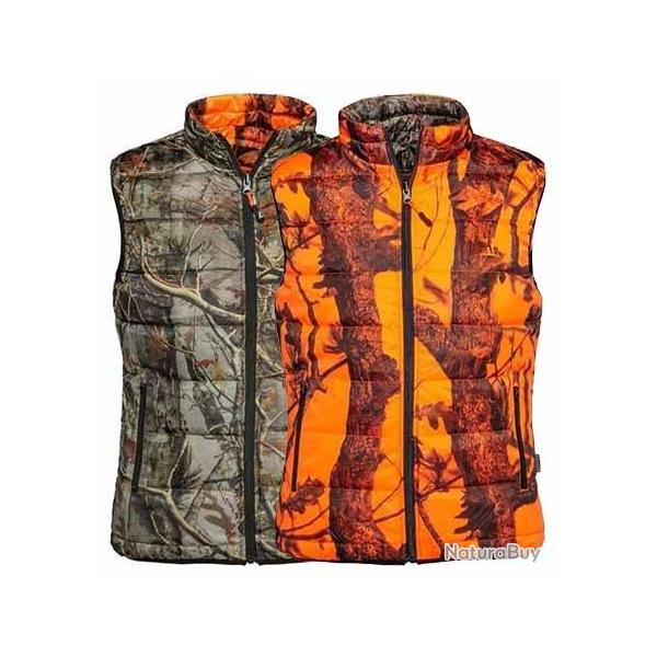Gilet de chasse sans manches chaud r�versible Percussion-4XL