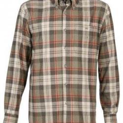 Chemise doubl&eacute;e polaire Inverness kaki PERCUSSION-5XL