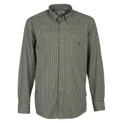 Chemise homme &agrave; manches longues pembroke kaki PERCUSSION-XXL