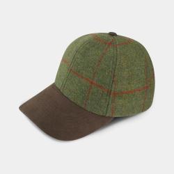 Casquette baseball en tweed Compton - Reed - Alan Paine - Vert / Taille unique