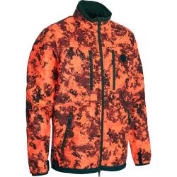 Veste polaire reversible Homme Franke - Northern Hunting - M / Orange