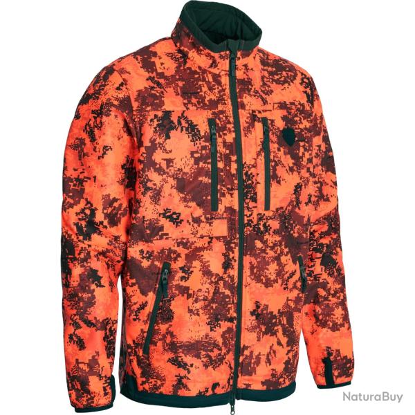 Veste polaire reversible Homme Franke - Northern Hunting - XL / Orange