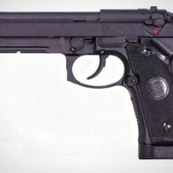 PISTOLET 6MM KJ M9A1 GAZ NOIR