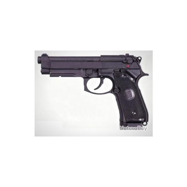 PISTOLET 6MM KJ M9A1 CO2 NOIR