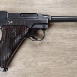 Pistolet HUSQVARNA M40 - Cal 9x19 - 1944 - Police Danoise + &Eacute;tui (Occasion)