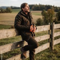 Veste Deerhunter Muflon Pro verte imperm&eacute;able et isolante M