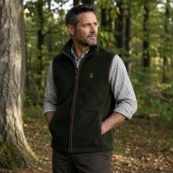 Gilet polaire Deerhunter Cumbria vert sans manches L