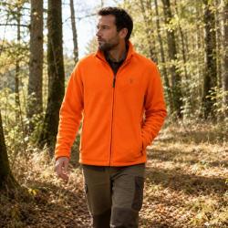 Veste polaire Deerhunter Atlas Light orange 200 g/m&sup2; XL