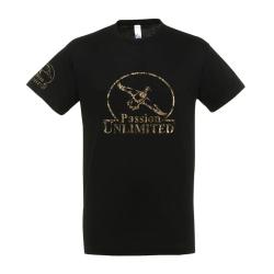 T-shirt Gabion Unlimited Passion noir L