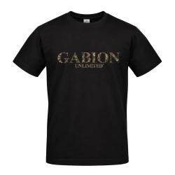 T-shirt Gabion Unlimited Collection Baie noir tubulaire 3XL