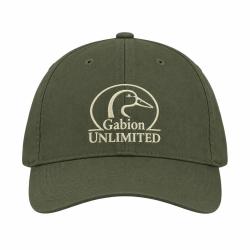 Casquette Gabion Unlimited kaki l&eacute;g&egrave;re &agrave; coutures renforc&eacute;es