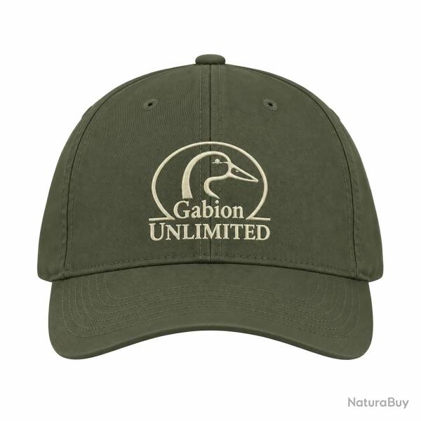 Casquette Gabion Unlimited kaki l�g�re � coutures renforc�es
