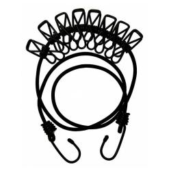 CORDE &Agrave; LINGE NOIR