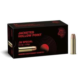 Munitions GECO 38 Special JHP 158gr x50