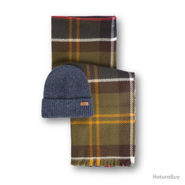 Coffret Cadeau Bonnet Pendle & �charpe Blair Barbour - Classic Tartan - coffret LGS0094TN11