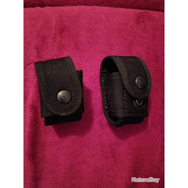 2 Porte chargeur de marque Bianchi en Nylon