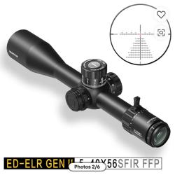 Promo !!!!Lunette Discovery ED ELR GEN 3 5-40X56 SFIR FFP Z STOP MRAD un v&eacute;ritable optique de TLD