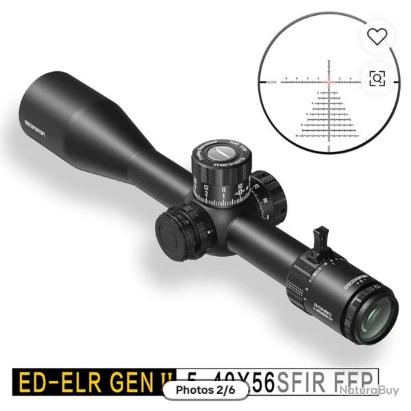 Promo !!!!Lunette Discovery ED ELR GEN 3 5-40X56 SFIR FFP Z STOP MRAD un v�ritable optique de TLD