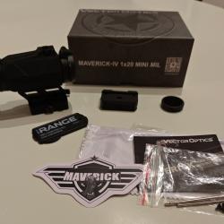 Point rouge VECTOR OPTICS Maverick- IV 1X20 Mini Mil