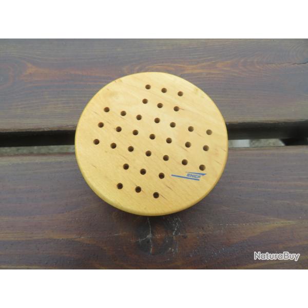 Jeu traditionnel Solitaire de voyage en bois naturel estampill� SNCF - FRANCE (XX�)