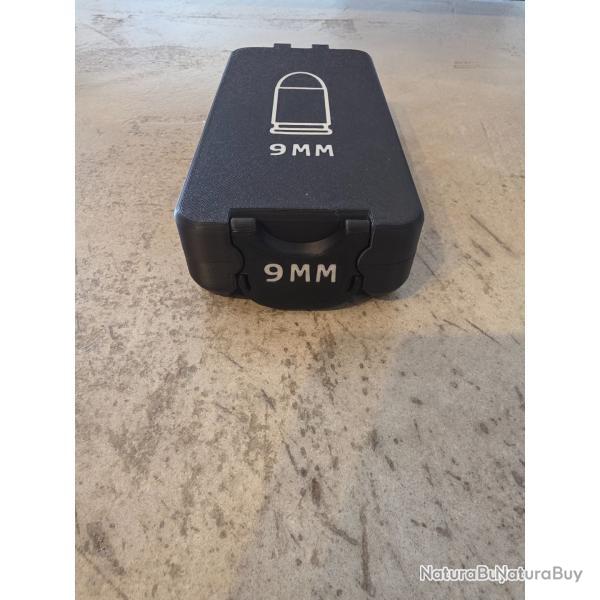 Boite de rangement 9mm capacit� 50balles