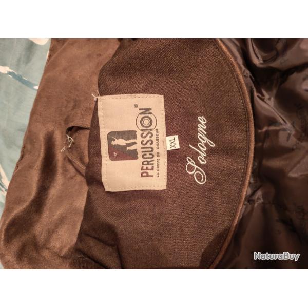 Veste percussion sologne