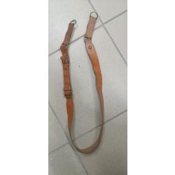 militaria ww1 ww2 baudrier cuir arm&eacute;e francaise (j)
