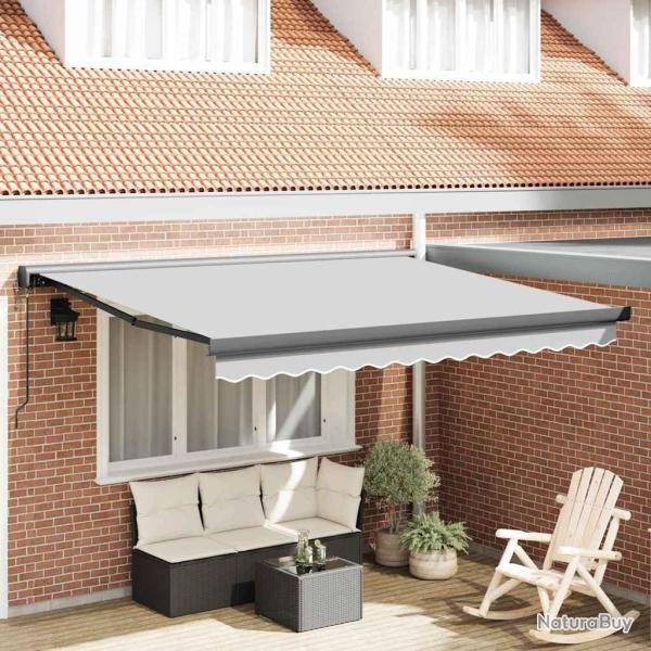 Cadre d'auvent Anthracite 300 x 250 cm Aluminium