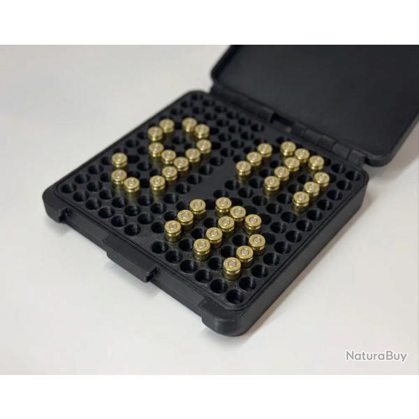 Boite de rangement munition 9mm capacit� 100balles