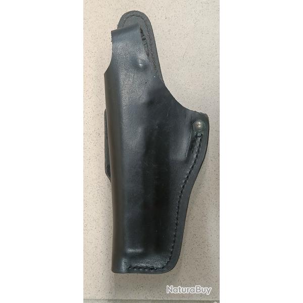 Etui holster de ceinture cuir browning GP35 (ref: cave1)