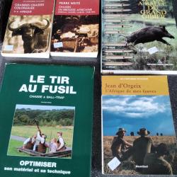 Livres de chasse tr&egrave;s bon etat