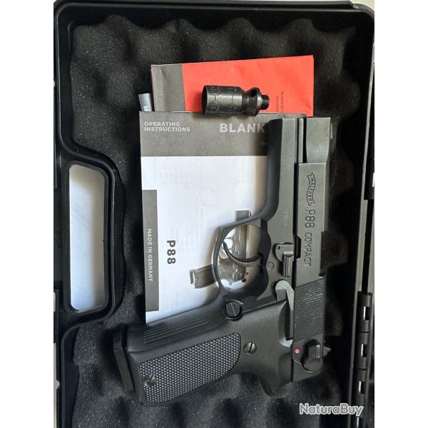 Walther P88 Compact 9 mm P.A.K.