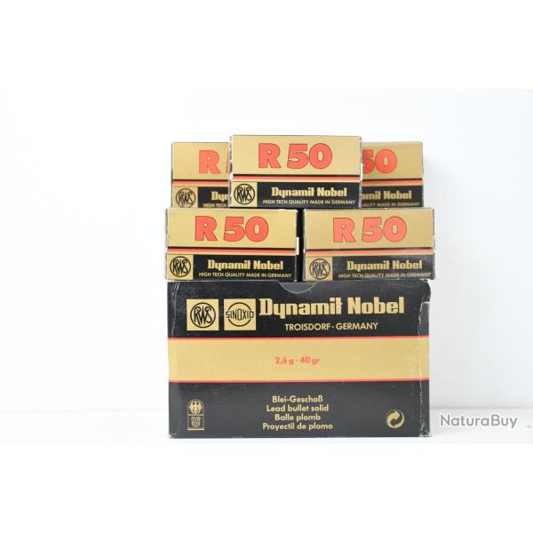 850 Balles RWS R50 cal 22lr