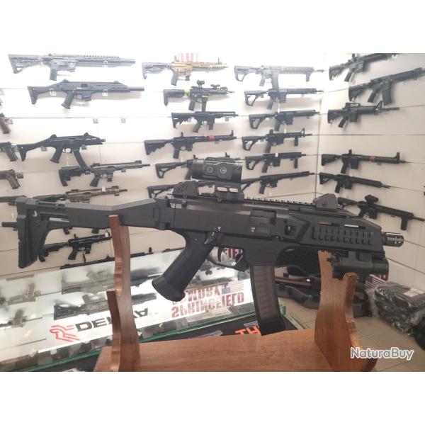 CZ Scorpion Evo 3 S1 Compact 9 mm + PR Hawke + lampe RTI OCCASION