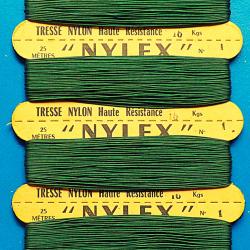 Tresse NYLEX verte - 16 kg - 100 m&egrave;tres