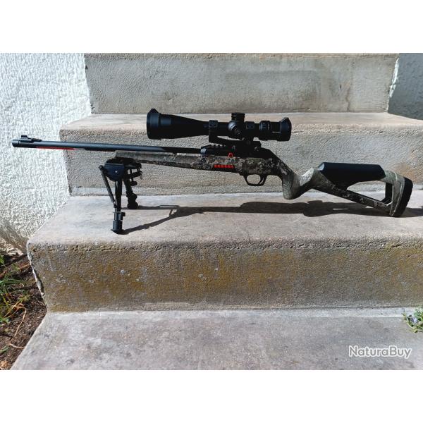 Winchester wildcat strata 22 lr + lunette vector optics 4-24x44 ffp + tr�pied en super �tat