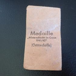 Sachet pour m&eacute;daille allemande Ostmedaille (2/2)
