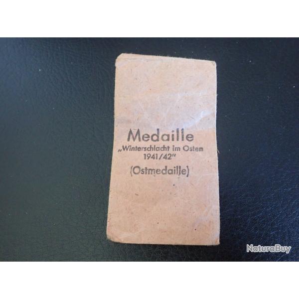 Sachet pour m�daille allemande Ostmedaille (2/2)