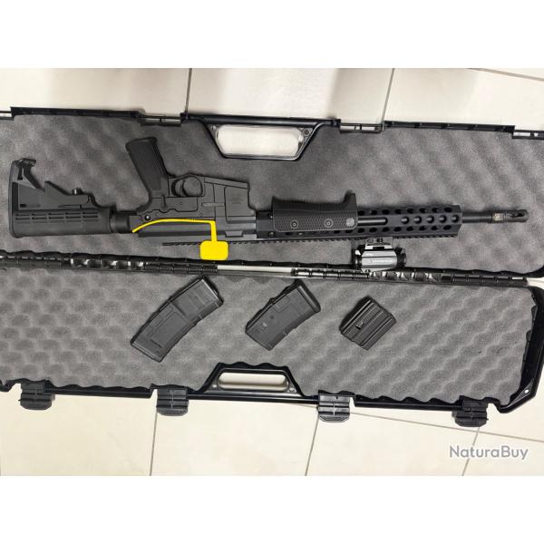Carabine TROY P.A.R Sporting pompe Action Rifle cal 300 AAC