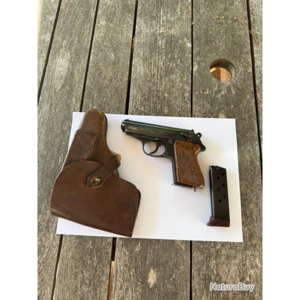 Tr�s beau Walther PPK Zella Mehlis tout au num�ro yc chargeur