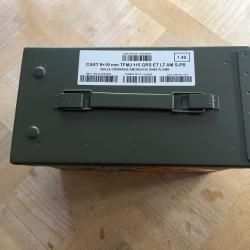 Caisse &agrave; munitions m&eacute;tallique Cal. 50 avec kit cadenas � &Eacute;tat neuf
